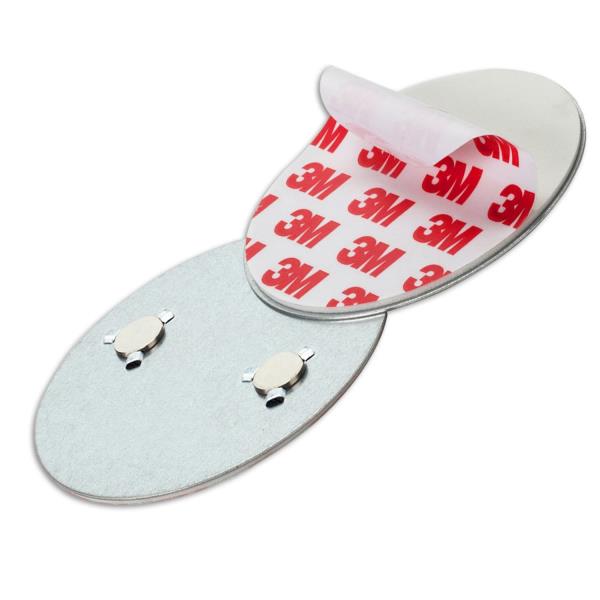 SHD by oneConcept Magnetic Mount, magnetyczny uchwyt do czujników dymu od średnicy 7 mm, samoprzylepny