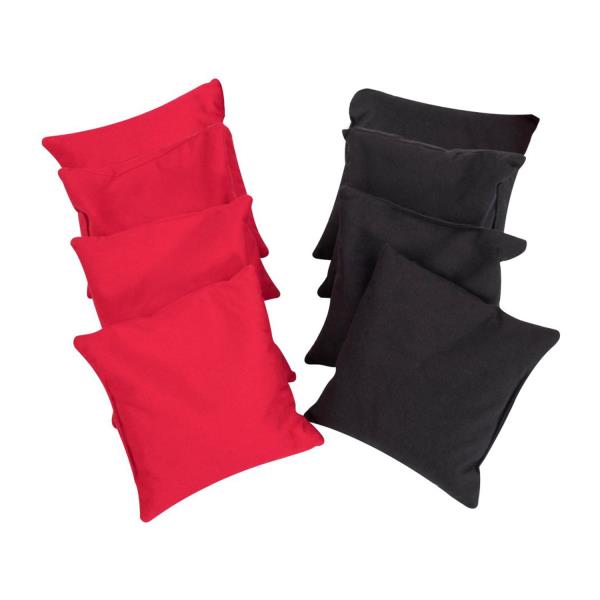 BeerCup Jackpot, woreczki do gry w cornhole, 8 szt., wypełnione granulatem z tworzywa sztucznego, 15 x 15 cm, 400 g