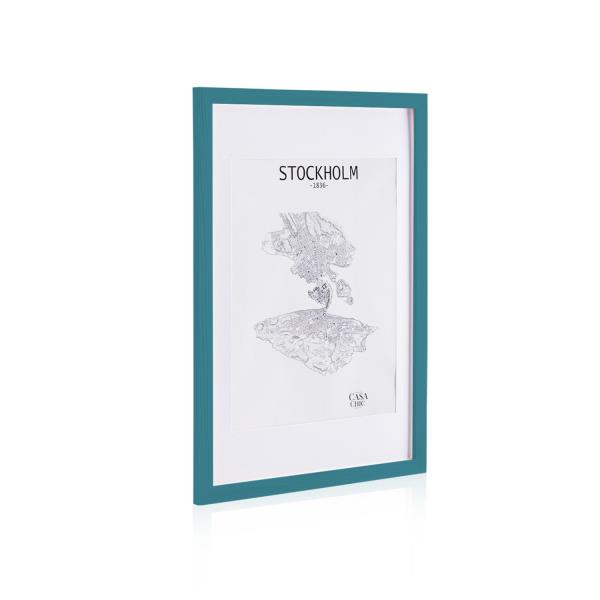 Casa Chic Kenton, ramka na zdjęcia, prostokątna, 70 x 50 cm, passe-partout, pleksiglas