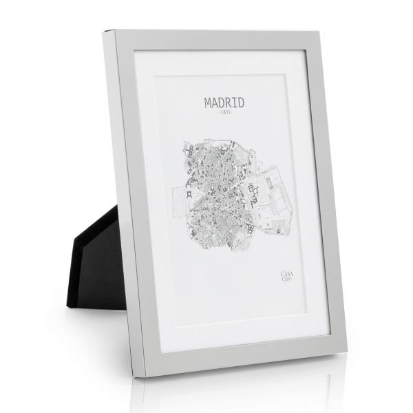 Casa Chic Berwick, ramka na zdjęcia, prostokątna, zdjęcia 17 x 12 cm, passe-partout, szkło