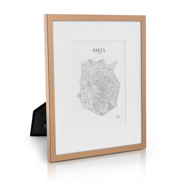 Casa Chic Berwick, ramka na zdjęcia, prostokątna, zdjęcia 24,8 x 19,3 cm, passe-partout, szkło