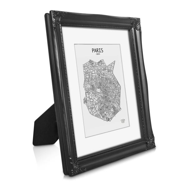 Casa Chic Regent, ramka na zdjęcia, prostokątna, zdjęcia 25 x 20 cm, passe-partout, szkło, rokoko