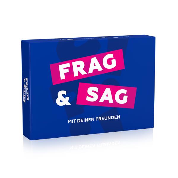 Spielehelden Frag&Sag Freunde/Pytania i odpowiedzi. Przyjaciele, gra karciana, 100+ ekscytujących pytań, język niemiecki