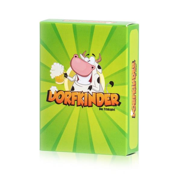 Spielehelden Dorfkinder/Wiejskie dzieci, gra alkoholowa, 55 kart, liczba graczy: 2-8, wiek: 18+, język niemiecki