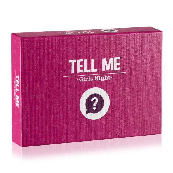 Spielehelden Tell me... Girls Night/Powiedz... babski wieczór, gra towarzyska, 100+ pytań, liczba graczy: 1+, wiek: dorośli, język angielski