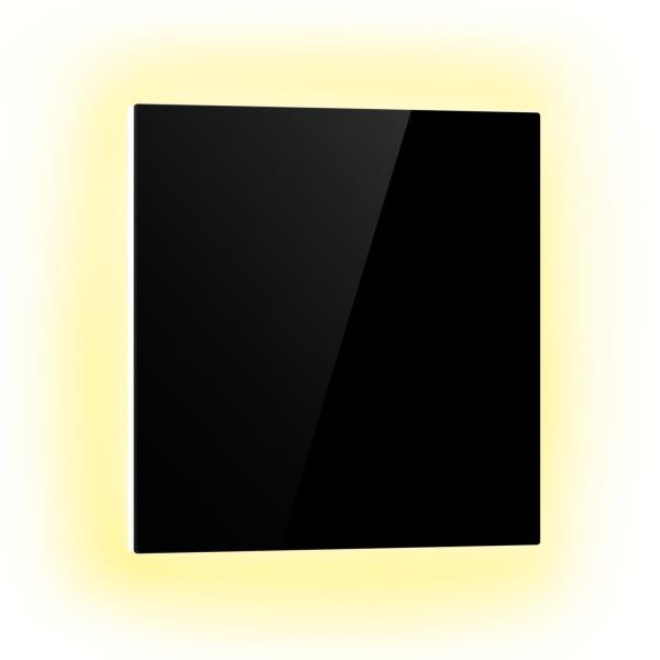 Klarstein Mojave 500 Smart, panel grzewczy na podczerwień 2 w 1, grzejnik, 60 x 60 cm, 500 W, podświetlenie RGB