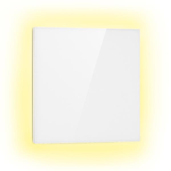 Klarstein Mojave 500 Smart, panel grzewczy na podczerwień 2 w 1, grzejnik, 60 x 60 cm, 500 W, podświetlenie RGB