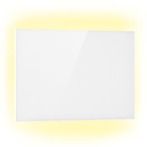 Klarstein Mojave 750 Smart, panel grzewczy na podczerwień 2 w 1, grzejnik, 85 x 60 cm, 750 W, podświetlenie RGB