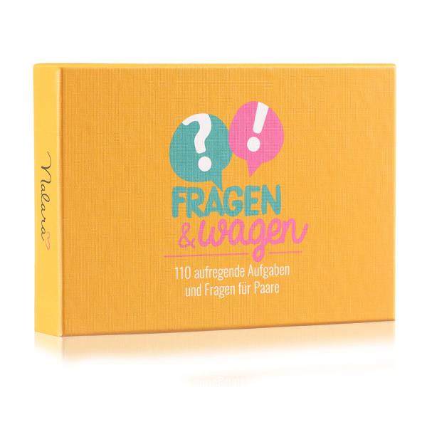 Spielehelden Fragen & Wagen/Prawda czy wyzwanie, gra karciana dla par, 110 kart, liczba graczy: 2, wiek: 16+, język niemiecki