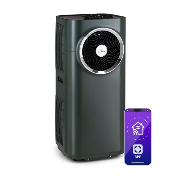 Klarstein Kraftwerk Eco Smart 11, klimatyzator przenośny 3 w 1, 11 500 BTU/3,3 kW, pilot, sterowanie przez aplikację