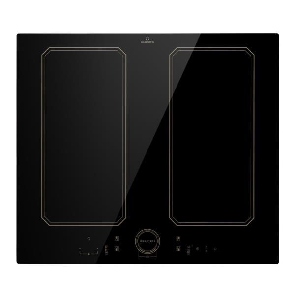 Klarstein Victoria 4 Flex, płyta indukcyjna do zabudowy, 7000 W, 2 strefy flex, timer