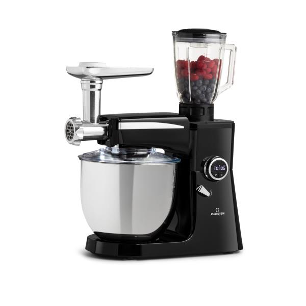 Klarstein Renata Rossa, robot kuchenny 3 w 1, 2000 W/2,7 KM, 5 l, stal nierdzewna, bez BPA