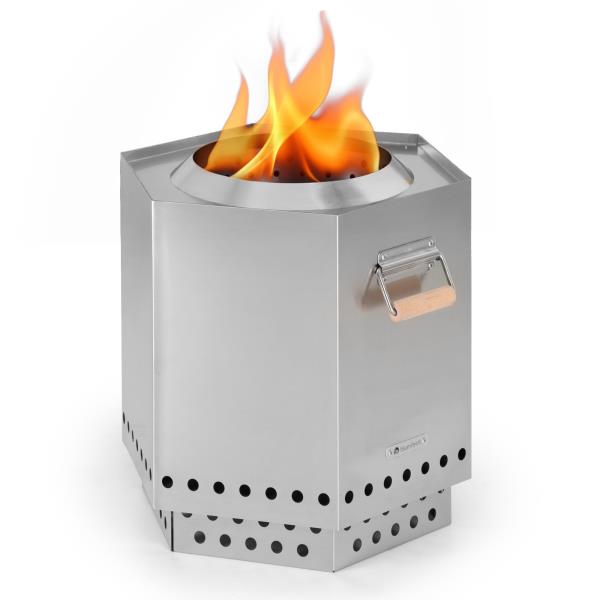 Blumfeldt Mojanda, palenisko ogrodowe, kosz paleniskowy, bezdymne, solidne, pogrzebacz, pokrowiec