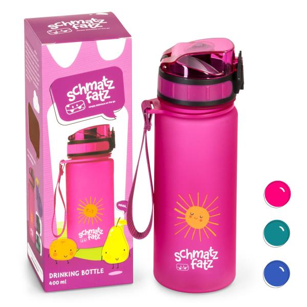 Klarstein Wakaba, bidon, 400 ml, butelka na wodę, tworzywo Tritan, nie zawiera BPA