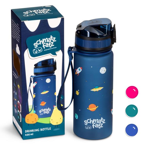 Klarstein Wakaba, bidon, 400 ml, butelka na wodę, tworzywo Tritan, nie zawiera BPA