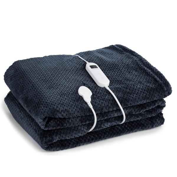 Klarstein Dr. Watson Deluxe XXL, koc elektryczny, 160 W, 9 poziomów temperatury, 200 x 180 cm