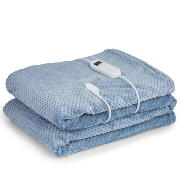 Klarstein Dr. Watson Deluxe XXL, koc elektryczny, 160 W, 9 poziomów temperatury, 200 x 180 cm