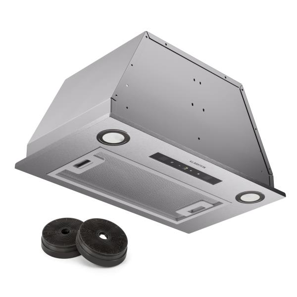 Klarstein Paolo 52, okap kuchenny do zabudowy, 52 cm, 439 m³/h, LED, sterowanie dotykowe, A++