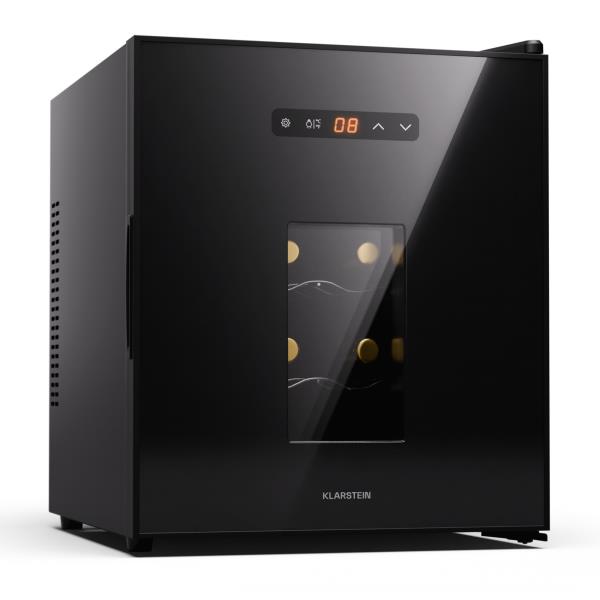Klarstein Silent Vino 16 Uno, Chłodziarka na wino, 1 strefa / 16 butelek