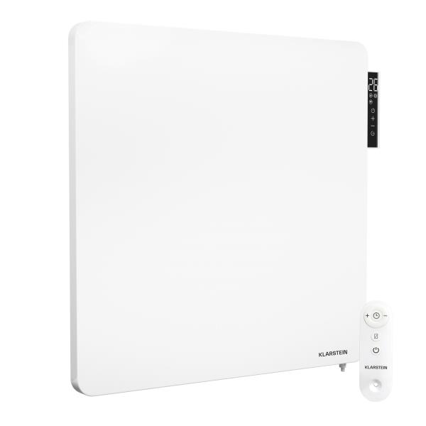 Klarstein Wonderbeam 450 Hybride grzejnik na podczerwień 60 x 60 cm 450 W tygodniowy timer pilot