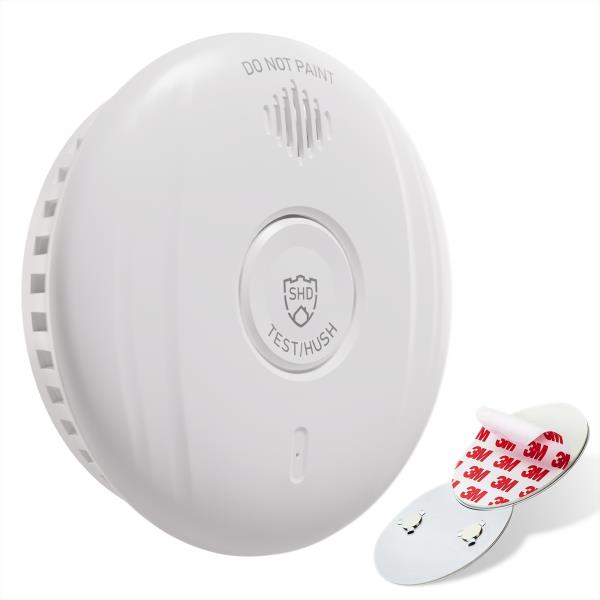 SHD by oneConcept DOF Pro10, czujnik czadu i dymu, uchwyt magnetyczny, sygnał ostrzegawczy: 85 dB, 10-letnia żywotność baterii