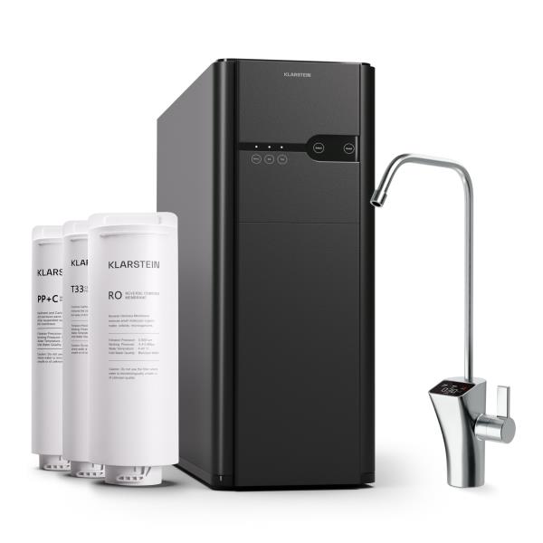 Klarstein PureFina 400, system filtrowania wody, odwrócona osmoza, 400 GPD, 1500 l/24 h