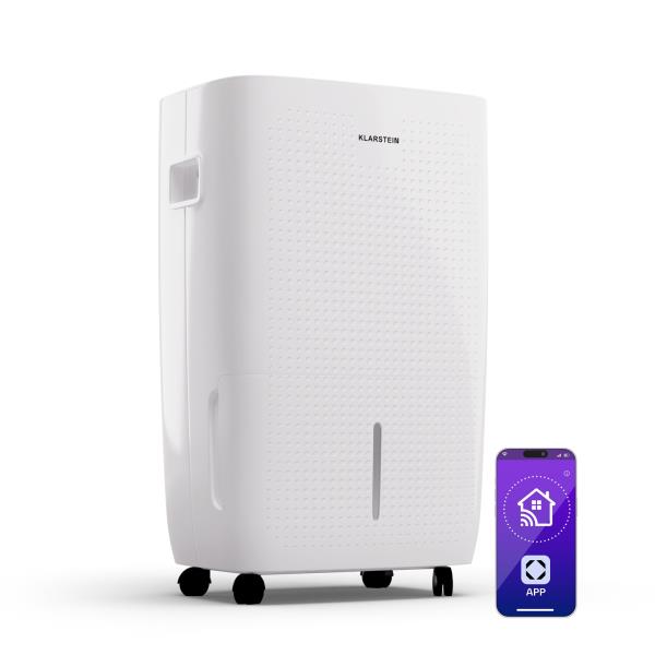 Klarstein DryFy Pro Connect Smart, osuszacz powietrza, WiFi, kondensacyjny, 60 l/doba, 45-65 m²