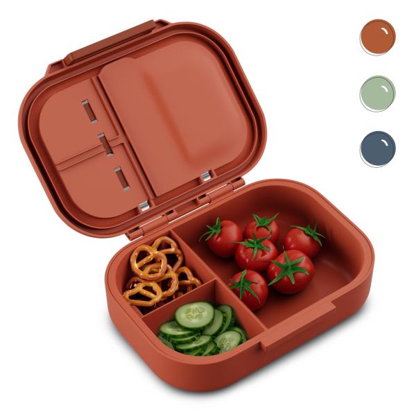 Klarstein Bunko plastikowy lunchbox z 3 przegródkami