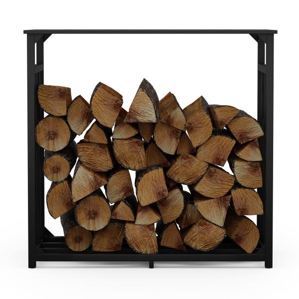 Blumfeldt Valdivian drewutnia, 1,5 metra ładunkowego, stabilna, stal, pokrowiec przeciwdeszczowy, torba