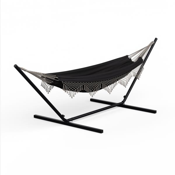 Blumfeldt SwayStation Boho hamak, 320 x 116 cm, odporny na warunki atmosferyczne, odporny na korozję