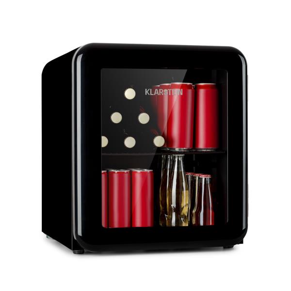 Klarstein PopLife, lodówka na napoje, chłodziarka, 48 l, 0-10°C, styl retro