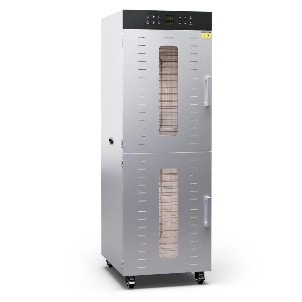 Klarstein Master Jerky 500 Vertical, suszarka do grzybów i owoców, 3000 W, dwie komory, zakres temperatur 30-90°C