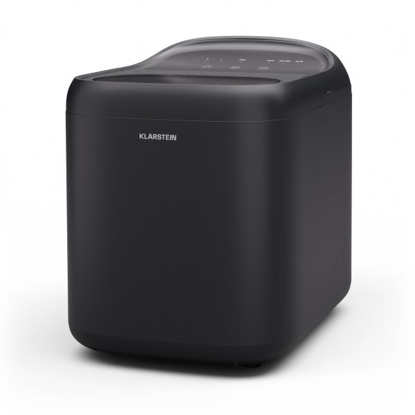Klarstein SparkIce kostkarka do lodu, 2 tryby, 1,5 l zimnej wody, czyszczenie automatyczne, 15 kg/doba