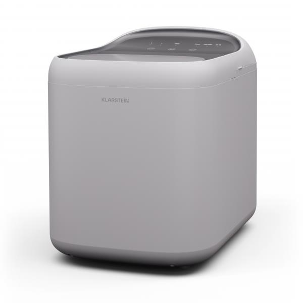 Klarstein SparkIce kostkarka do lodu, 2 tryby, 1,5 l zimnej wody, czyszczenie automatyczne, 15 kg/doba