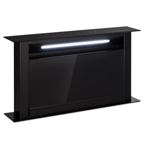 Klarstein Royal Flush Eco, okap kuchenny blatowy, 60 cm, 576 m³/h, A+