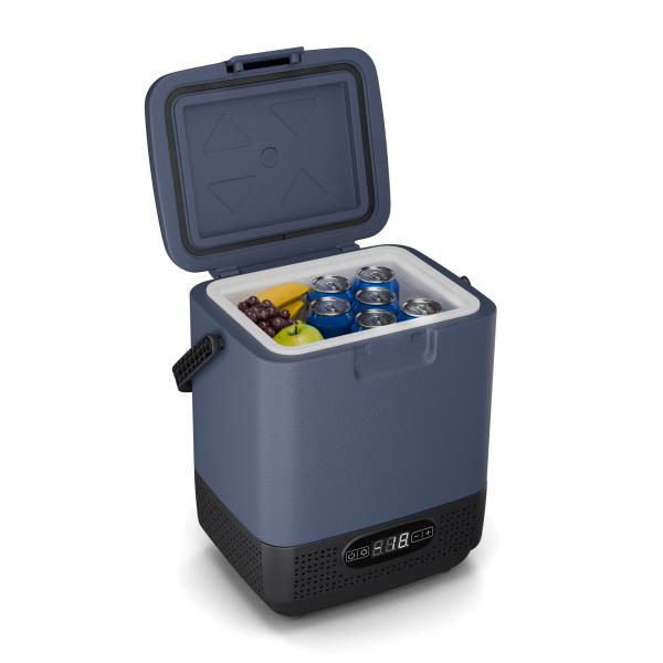 Klarstein SwiftFrost 12L lodówka turystyczna, 12 V/230 V, do -20°C, sprężarka, 2 poziomy mocy, wyświetlacz LED