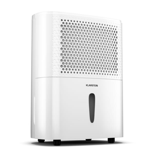 Klarstein DryFy 10L osuszacza powietrza, 10 l/24 h, 12 m², 80 m³/h, programator czasowy, zbiornik na wodę, przenośny