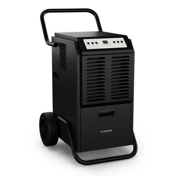 Klarstein DuraDry 50L osuszacz powietrza, 50 l/doba, 50-80 m², stal nierdzewna, przenośny, 450 m³/h