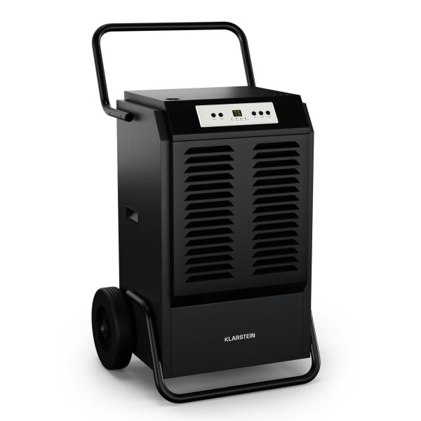 Klarstein DuraDry 90L osuszacz powietrza, 90 l/doba, 70-120 m², stal nierdzewna, przenośny, 450 m³/h