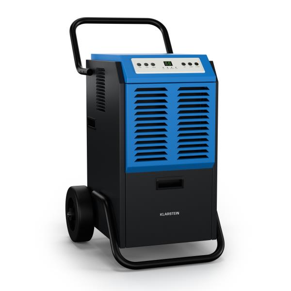 Klarstein DuraDry 50L osuszacz powietrza, 50 l/doba, 50-80 m², stal nierdzewna, przenośny, 450 m³/h