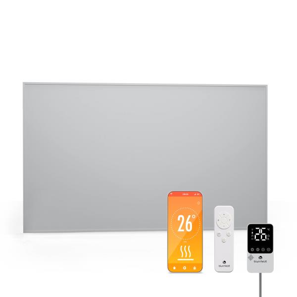 Blumfeldt RadiantSmart panel grzewczy na podczerwień, zewnętrzny termostat, 600 W, energooszczędny