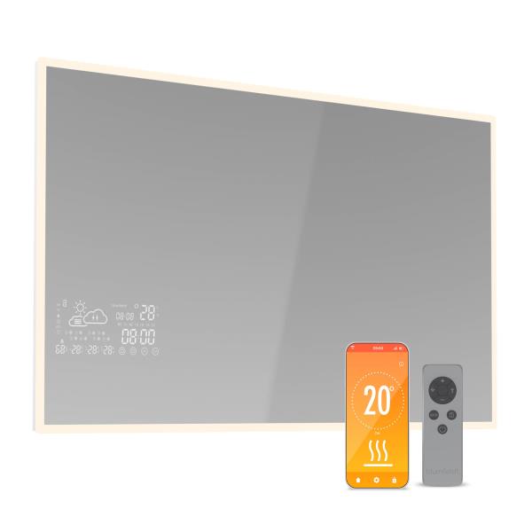 Blumfeldt Grzejnik na podczerwień, Smart Mirror, Podczerwień, 500 W, IP44