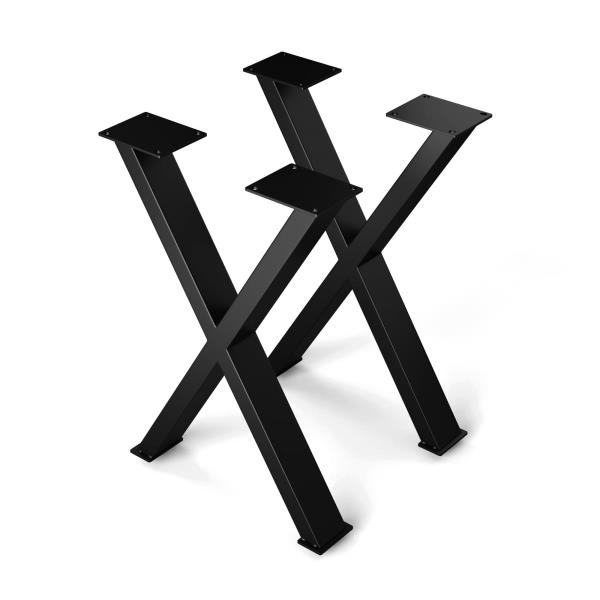 Blumfeldt UrbanFodge X nogi do stołu| nowoczesny design, idealne do projektów DIY, nośność 200 kg