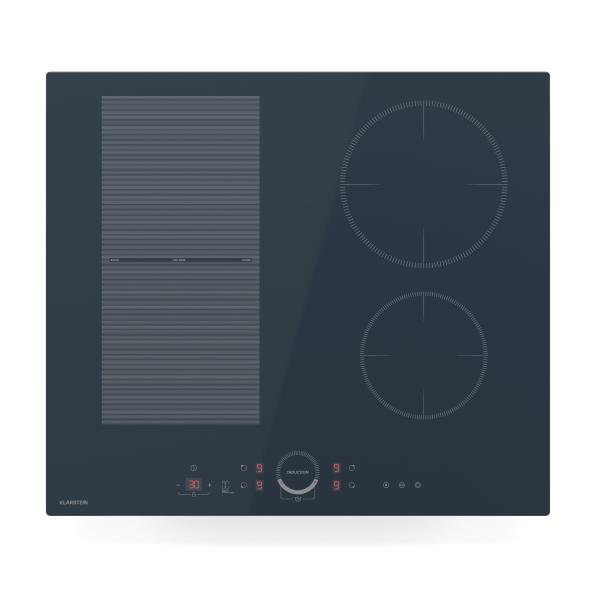 Klarstein Delicatessa 60 Hybrid płyta indukcyjna do zabudowy, 7000 W, strefa Flexi, Booster, indukcja