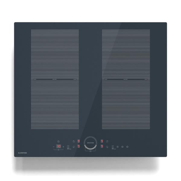 Klarstein Delicatessa 60 Flex płyta indukcyjna do zabudowy, 7000 W, strefa Flexi, Booster, indukcja