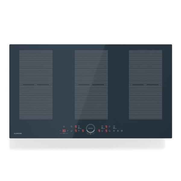 Klarstein Delicatessa 90 Full Flex płyta indukcyjna do zabudowy, 7500 W, strefa Flexi, Booster, indukcja