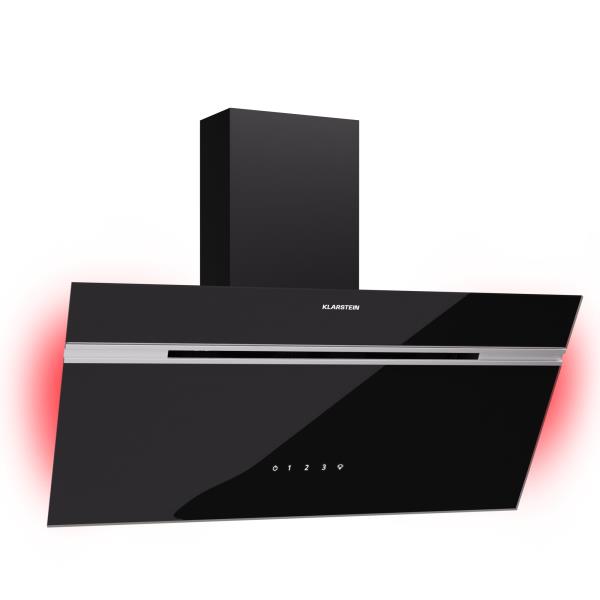Klarstein Alina okap kuchenny, 80 cm, 600 m³/h, cichy, klasa energetyczna A