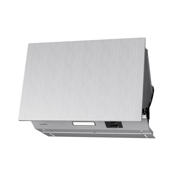 Klarstein Swift Square okap kuchenny do zabudowy, okap skośny, 402 m³/h, klasa energetyczna C, tryb wyciągu/pochłaniacza, LED
