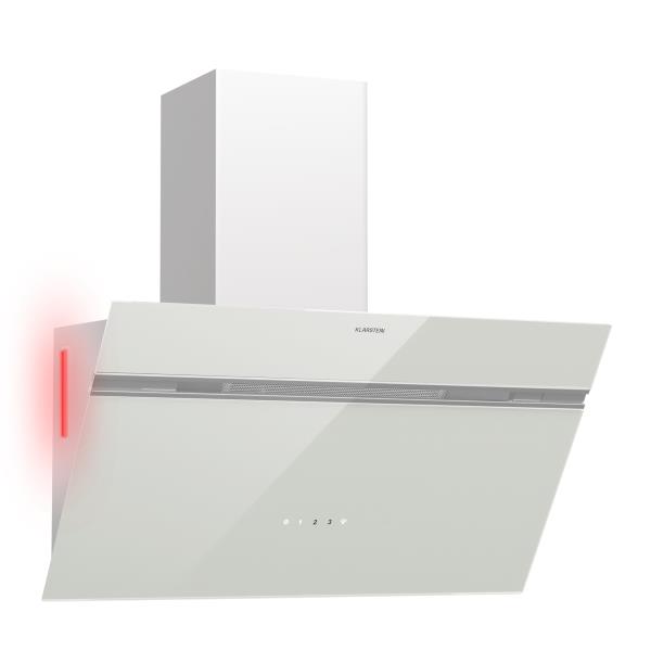 Klarstein Alina okap kuchenny, 70 cm, 600 m³/h, cichy, klasa energetyczna A