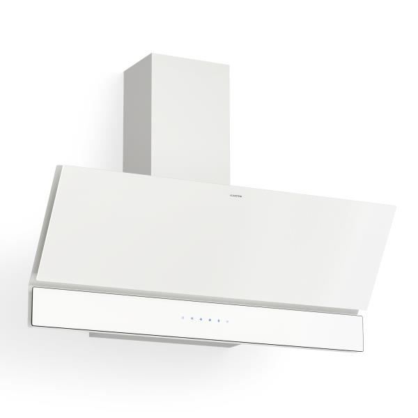 Klarstein Okap kuchenny Velaire, Elegancki, minimalistyczny, wydajny, Klasa energetyczna A++, 820 m³/h, 90 cm